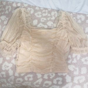 H&M Cream Blouse
